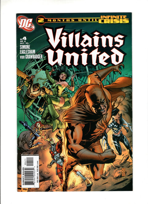 Villains United #4 (2005) DC Comics 2005