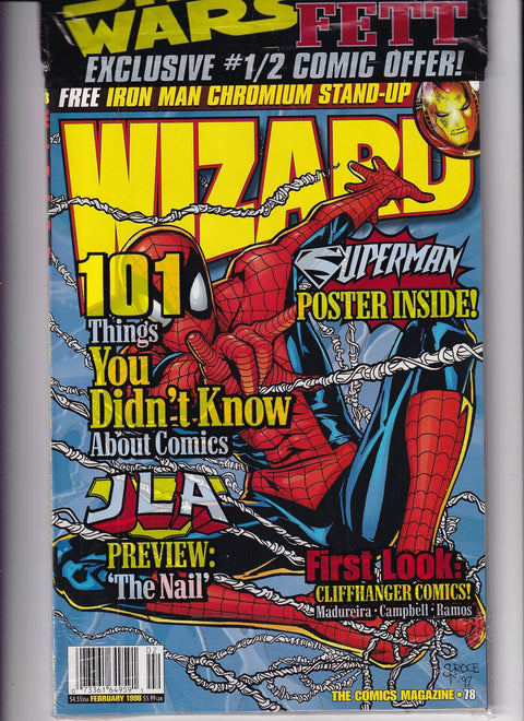 Wizard: The Magazine of Comics, Entertainment and Pop Culture #78/1