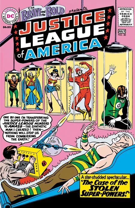 BRAVE AND THE BOLD #30 FACSIMILE EDITION CVR B MIKE SEKOWSKY & MURPHY ANDERSON FOIL VAR DC Comics Gardner Fox Mike Sekowsky, Bernard Sachs Mike Sekowsky, Murphy Anderson PREORDER