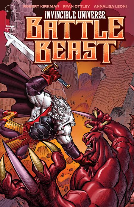 INVINCIBLE UNIVERSE BATTLE BEAST #1 CVR D INC 1:10 EJ SU VAR Image Comics Robert Kirkman Ryan Ottley, Annalisa Leoni E.J. Su PREORDER