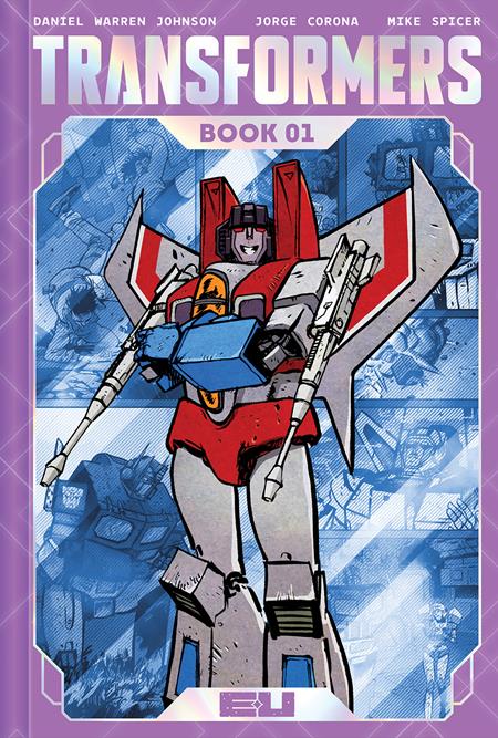 TRANSFORMERS DELUXE HC BOOK 01 DIRECT MARKET EXCLUSIVE DANIEL WARREN JOHNSON & MIKE SPICER DECEPTICON CVR Image Comics Daniel Warren Johnson Daniel Warren Johnson, Jorge Corona, Mike Spicer Daniel Warren Johnson, Mike Spicer PREORDER