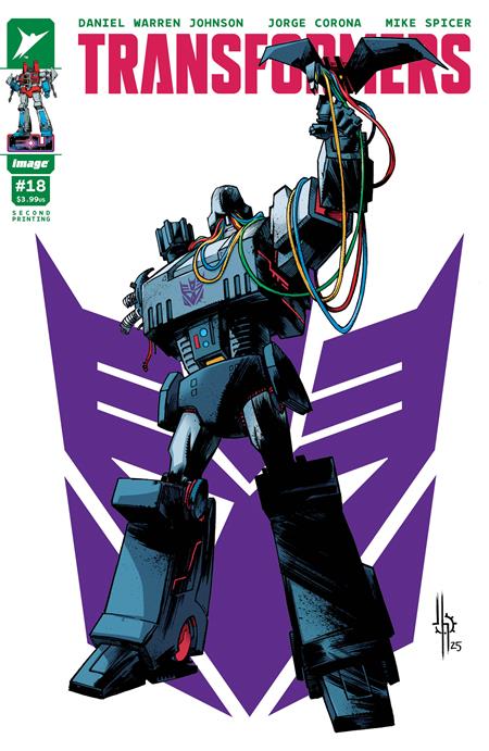 Transformers (Image) #18 (2025) 2nd Printing Jason Howard Decepticon