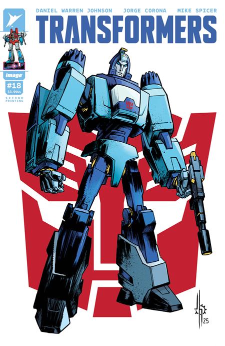 Transformers (Image) #18 (2025) 2nd Printing Jason Howard Autobot
