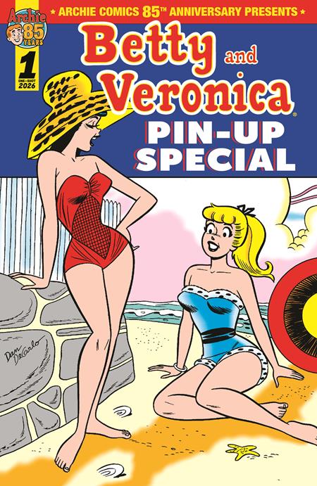 ARCHIE COMICS 85TH ANNIVERSARY PRESENTS BETTY & VERONICA PIN UP SPECIAL #1 (ONE SHOT) CVR A DAN DECARLO Archie Comics Publications Various Dan DeCarlo, Various Dan DeCarlo PREORDER