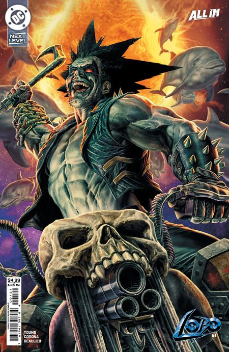 LOBO #1 CVR B LEE BERMEJO CARD STOCK VAR DC Comics Skottie Young Jorge Corona Lee Bermejo PREORDER
