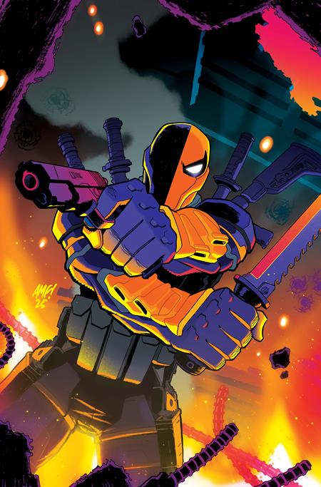 DEATHSTROKE THE TERMINATOR #1 CVR G INC 1:25 TONY FLEECS CARD STOCK VAR DC Comics Tony Fleecs Carmine Di Giandomenico Tony Fleecs PREORDER