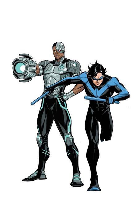 NEW TITANS #33 CVR F SAMI BASRI CORNER BOX SPOT FOIL VAR DC Comics Tate Brombal Sami Basri Sami Basri PREORDER