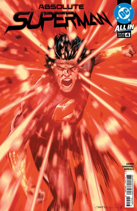 ABSOLUTE SUPERMAN #4 Third Printing DC Comics Jason Aaron Rafa Sandoval Rafa Sandoval PREORDER