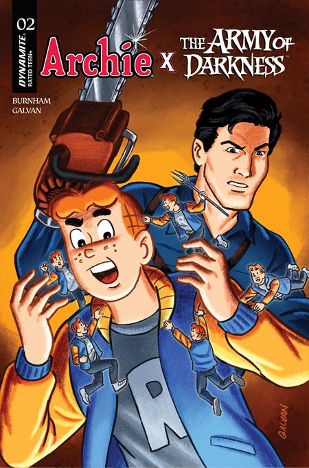 ARCHIE X ARMY OF DARKNESS #2 CVR B BILL GALVAN VAR DYNAMITE Entertainment Erik Burnham Bill Galvan Bill Galvan PREORDER