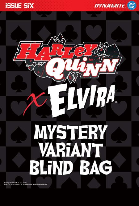 HARLEY QUINN X ELVIRA #6 CVR E BLIND BAG VAR DYNAMITE Entertainment Amanda Conner, Jimmy Palmiotti Juan Samu, Amanda Conner  PREORDER