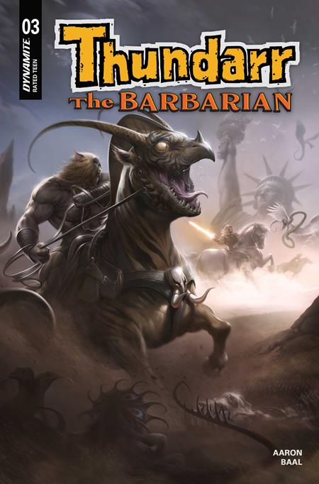 Thundarr the Barbarian 3 Comic Francesco Mattina Variant Dynamite Entertainment 2026