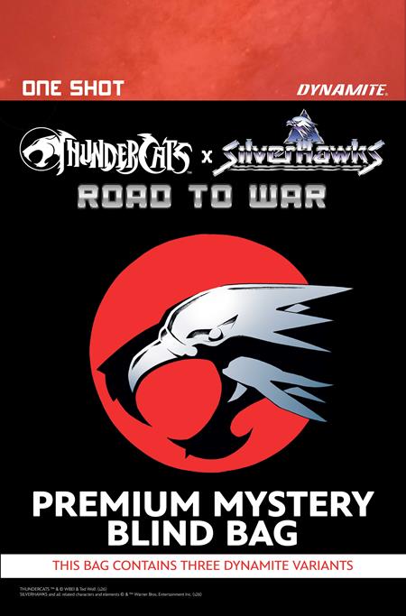 THUNDERCATS X SILVERHAWKS ROAD TO WAR (ONE SHOT) CVR F BLIND BAG VAR DYNAMITE Entertainment Ed Brisson Elton Thomasi, Alice Leclert  PREORDER