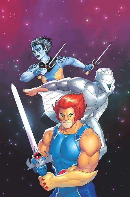 THUNDERCATS X SILVERHAWKS ROAD TO WAR (ONE SHOT) CVR M INC 1:25 MEGHAN HETRICK VIRGIN VAR DYNAMITE Entertainment Ed Brisson Elton Thomasi, Alice Leclert Meghan Hetrick PREORDER