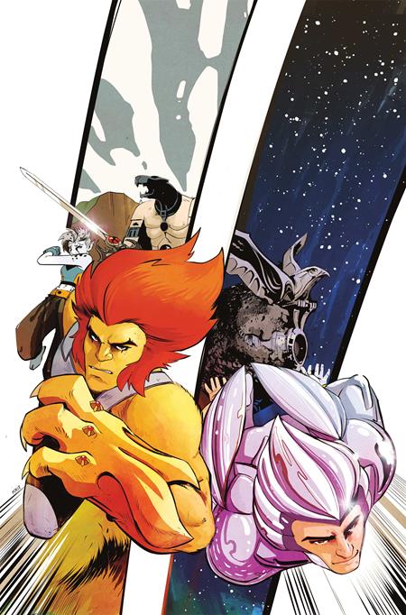 THUNDERCATS X SILVERHAWKS ROAD TO WAR (ONE SHOT) CVR N INC 1:30 SEBASTIAN PIRIZ VIRGIN VAR DYNAMITE Entertainment Ed Brisson Elton Thomasi, Alice Leclert Sebastian Piriz PREORDER
