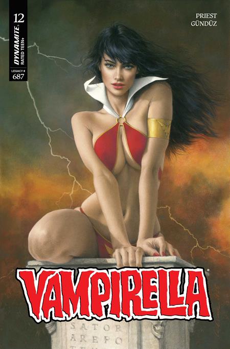 VAMPIRELLA #12 CVR F INC 1:10 CELINA VAR DYNAMITE Entertainment Christopher Priest Ergun Gunduz Celina PREORDER