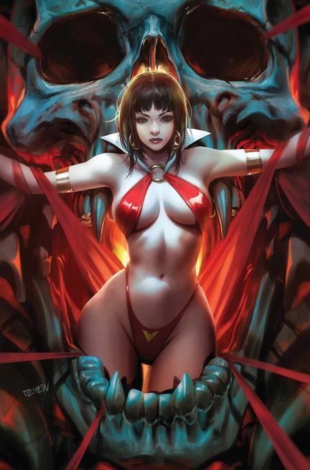 VAMPIRELLA #12 CVR K INC 1:15 DERRICK CHEW VIRGIN VAR DYNAMITE Entertainment Christopher Priest Ergun Gunduz Derrick Chew PREORDER