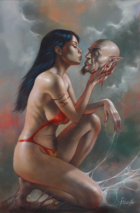 VAMPIRELLA #12 CVR L INC 1:20 LUCIO PARRILLO VIRGIN VAR DYNAMITE Entertainment Christopher Priest Ergun Gunduz Lucio Parrillo PREORDER