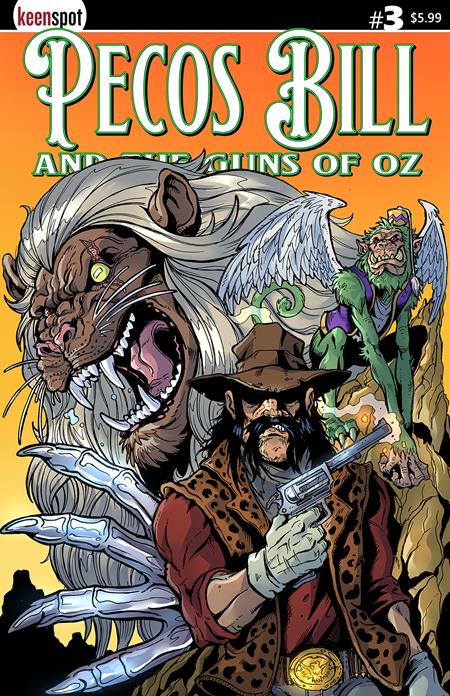 PECOS BILL & THE GUNS OF OZ #3 CVR A PUIS CALZADA (MR) Ex Posse Holdings J Hammond Erick Marshall Puis Calzada PREORDER