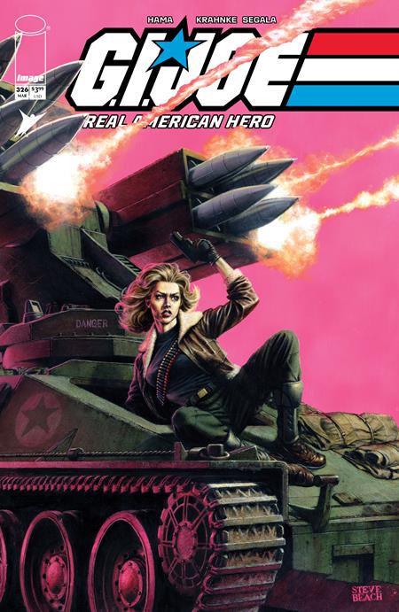 GI JOE A REAL AMERICAN HERO #326 CVR C INC 1:10 STEVE BEACH VAR Image Comics Larry Hama Andrew Krahnke, Francesco Segala Steve Beach PREORDER