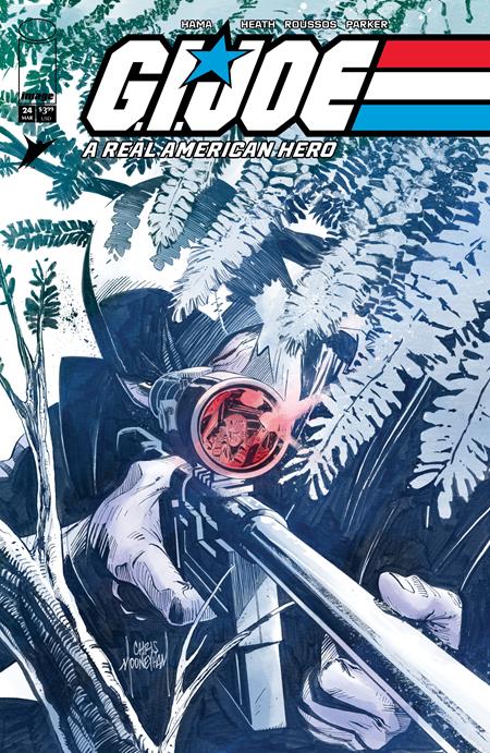 GI JOE A REAL AMERICAN HERO #24 HAMA FILES EDITION #24 CVR B CHRIS MOONEYHAM VAR Image Comics Larry Hama Russ Heath, George Roussos Chris Mooneyham PREORDER