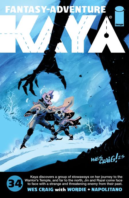 KAYA #34 CVR A WES CRAIG Image Comics Wes Craig Wes Craig Wes Craig PREORDER