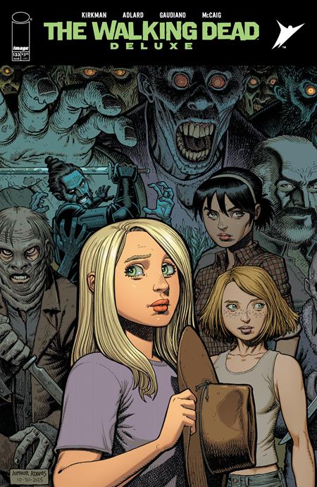 WALKING DEAD DELUXE #133 CVR D ARTHUR ADAMS & DAVE MCCAIG VAR (MR) Image Comics Robert Kirkman Charlie Adlard, Stefano Gaudiano, Dave McCaig Arthur Adams, Dave McCaig PREORDER