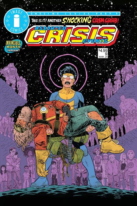ASSORTED CRISIS EVENTS #9 CVR C ERIC ZAWADZKI INVINCIBLE TEAM UP VAR (MR) Image Comics Deniz Camp Eric Zawadzki Eric Zawadzki PREORDER