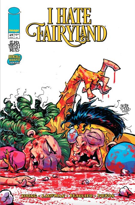 I HATE FAIRYLAND #49 CVR D SKOTTIE YOUNG INVINCIBLE TEAM UP VAR Image Comics Skottie Young Derek Laufman Skottie Young PREORDER
