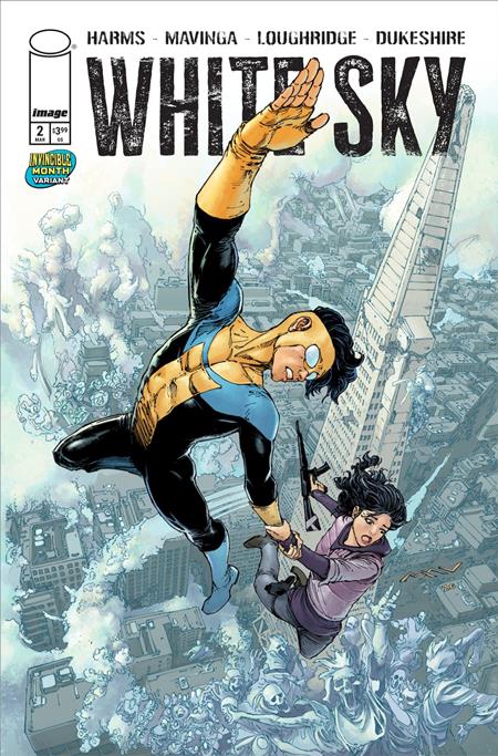 White Sky 2 Comic JP Mavinga Invincible Team-Up Variant Image Comics 2026