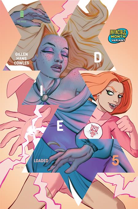 DIE LOADED #5 CVR C INVINCIBLE TEAM UP CHLOE BRAILSFORD VAR (MR) Image Comics Kieron Gillen Stephanie Hans Chloe Brailsford PREORDER