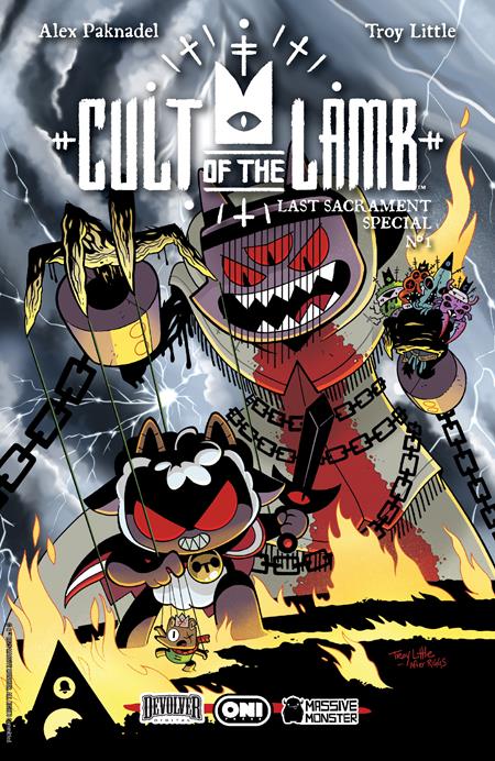 CULT OF THE LAMB LAST SACRAMENT SPECIAL #1 (ONE-SHOT) CVR A TROY LITTLE Oni Press Alex Paknadel Troy Little Troy Little PREORDER