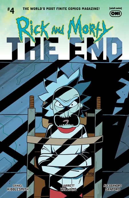 RICK AND MORTY THE END #4 (OF 6) CVR A DAVE BARDIN Oni Press Daniel Kibblesmith Jarrett Williams Dave Bardin PREORDER