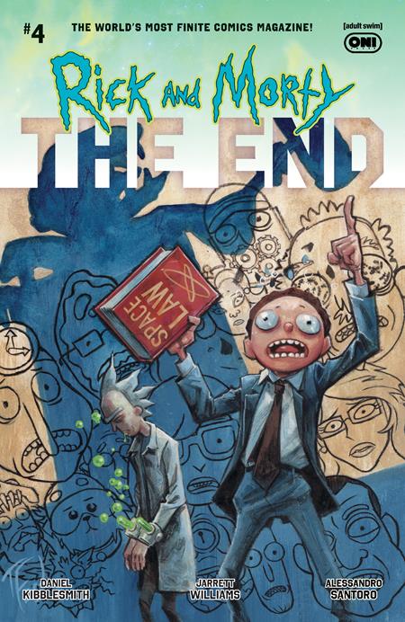 RICK AND MORTY THE END #4 (OF 6) CVR D INC 1:20 TOM FOWLER VAR Oni Press Daniel Kibblesmith Jarrett Williams Tom Fowler PREORDER