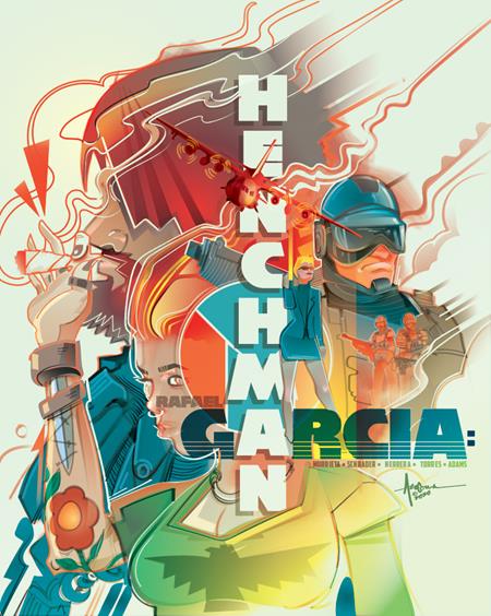 RAFAEL GARCIA HENCHMAN #1 CVR B ORLANDO AROCENA VAR (MR) Titan Comics Peter Murrietta, David Schrader Ben Herrera Orlando Mexifunk Arocena PREORDER