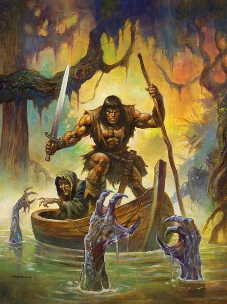 SAVAGE SWORD OF CONAN #13 CVR D ALEX HORLEY VIRGIN VAR (MR) Titan Comics Roy Thomas, Enrique Duenas Gonzalez Roberto De La Torre, James Castillo Alex Horley PREORDER