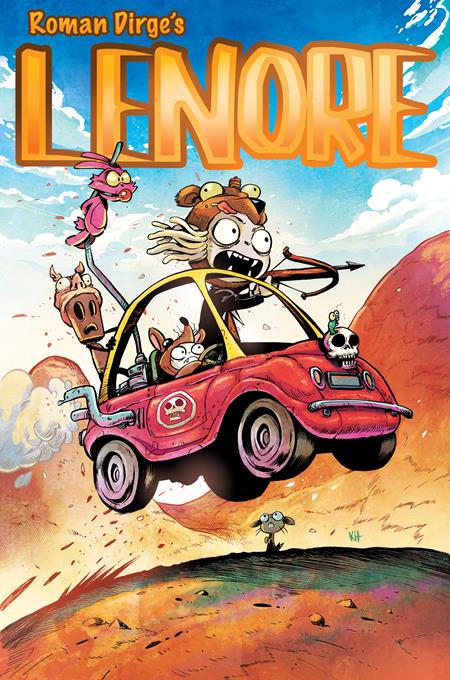 LENORE BLOOD AND MONEY #1 (ONE SHOT) CVR B KIT WALLIS VAR Titan Comics Roman Dirge Roman Dirge Kit Wallis PREORDER