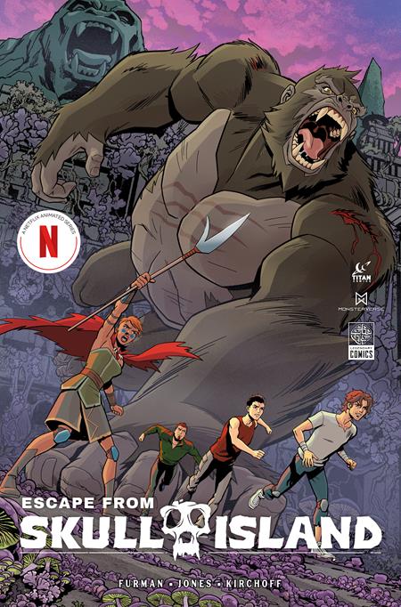 ESCAPE FROM SKULL ISLAND #3 CVR B CHRISTOPHER JONES VAR Titan Comics Simon Furman Christopher Jones Christopher Jones PREORDER