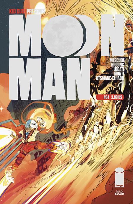 MOON MAN #4 CVR A MARCO LOCATI Image Comics Scott Kid Cudi Mescudi, Kyle Higgins Marco Locati Marco Locati PREORDER