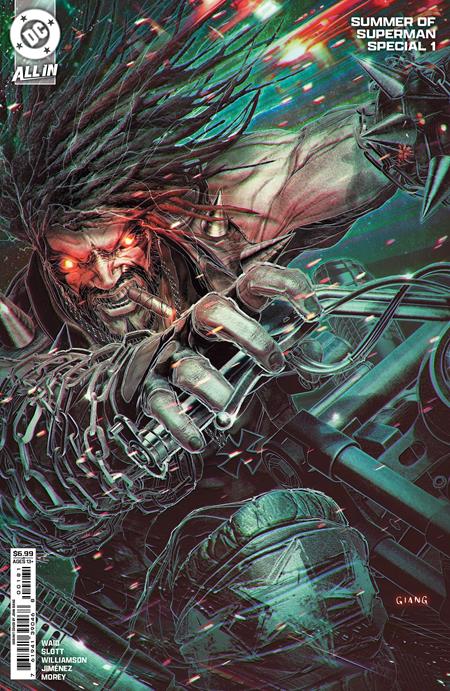 SUMMER OF SUPERMAN SPECIAL #1 (ONE SHOT) CVR C JOHN GIANG CARD STOCK VAR DC Comics Dan Slott, Joshua Williamson, Mark Waid Jorge Jimenez John Giang PREORDER