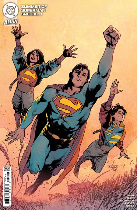 SUMMER OF SUPERMAN SPECIAL #1 (ONE SHOT) CVR D MAHMUD ASRAR CARD STOCK VAR DC Comics Dan Slott, Joshua Williamson, Mark Waid Jorge Jimenez Mahmud Asrar PREORDER