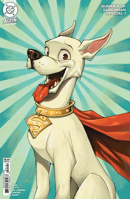 SUMMER OF SUPERMAN SPECIAL #1 (ONE SHOT) CVR E CHRISSIE ZULLO-UMINGA CARD STOCK VAR DC Comics Dan Slott, Joshua Williamson, Mark Waid Jorge Jimenez Chrissie Zullo-Uminga PREORDER