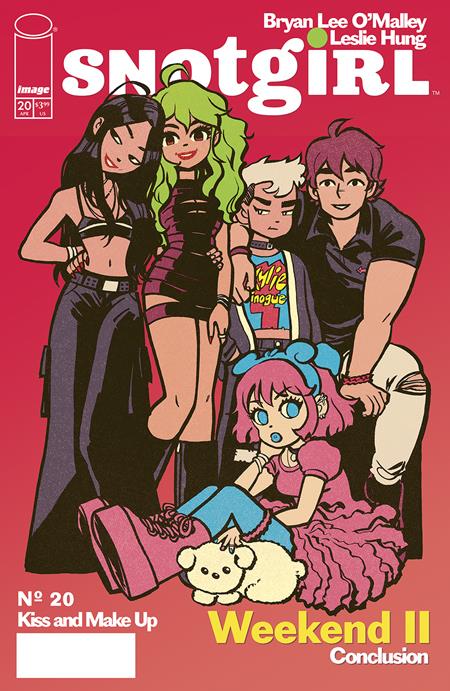 SNOTGIRL #20 CVR B BRYAN LEE OMALLEY VAR Image Comics Bryan Lee O'Malley Leslie Hung, Rachael Cohen Bryan Lee O'Malley PREORDER