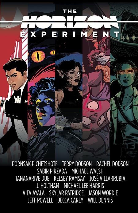 HORIZON EXPERIMENT TP (MR) Image Comics Pornsak Pichetshote, Sabir Pirzada, Tananarive Due, J Holtham, Vita Ayala Terry Dodson, Michael Walsh, Kelsey Ramsay, Michael Lee Harris, Skylar Patridge Terry Dodson, Michael Walsh, Kelsey Ramsay, Michael Lee Harris, Skylar Patridge PREORDER