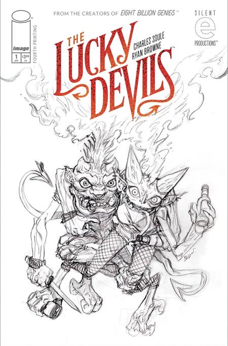 LUCKY DEVILS #1 (OF 9) 4TH PTG CVR A RYAN BROWNE (MR) Image Comics Charles Soule Ryan Browne Ryan Browne PREORDER