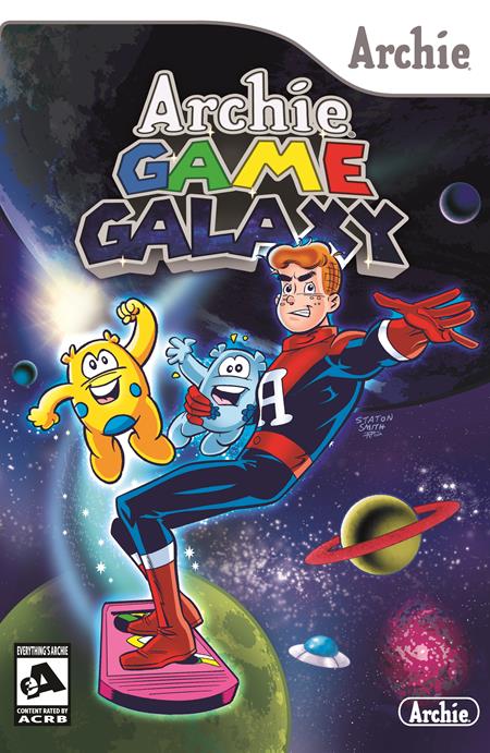 ARCHIE COMICS 85TH ANNIVERSARY PRESENTS ARCHIE GAME GALAXY #1 (ONE SHOT) CVR C DAN DECARLO FOIL VAR  Archie Comics Publications Holly G Holly G Jack Morelli Glenn Whitmore Dan DeCarlo PREORDER