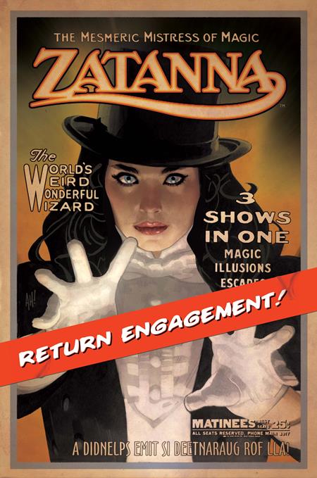 ZATANNA (2026) #1 CVR E ADAM HUGHES FOIL VAR DC Comics Jamal Campbell Jamal Campbell Adam Hughes PREORDER
