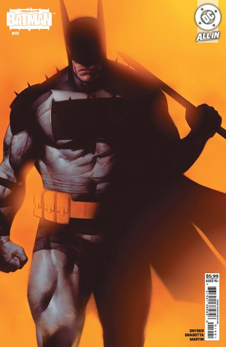 ABSOLUTE BATMAN #19 CVR B BEN OLIVER CARD STOCK VAR DC Comics Scott Snyder Nick Dragotta Ben Oliver PREORDER