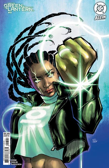 ABSOLUTE GREEN LANTERN #13 CVR D RICKIE YAGAWA CARD STOCK VAR DC Comics Al Ewing Eleonora Carlini Rickie Yagawa PREORDER