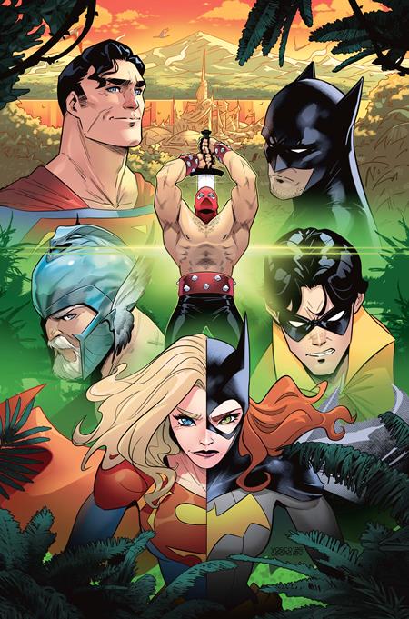 BATMAN SUPERMAN WORLDS FINEST #50 CVR H VASCO GEORGIEV THINGS TO COME CARD STOCK VAR DC Comics Mark Waid Dan Mora, Adrian Gutierrez Vasco Georgiev PREORDER