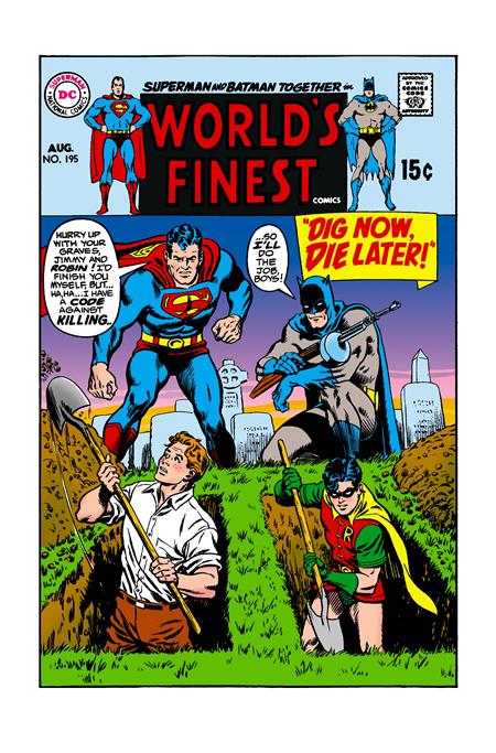 WORLDS FINEST COMICS #195 FACSIMILE EDITION CVR A CURT SWAN DC Comics Bob Haney, Jack Miller Ross Andru, Howard Sherman Curt Swan PREORDER